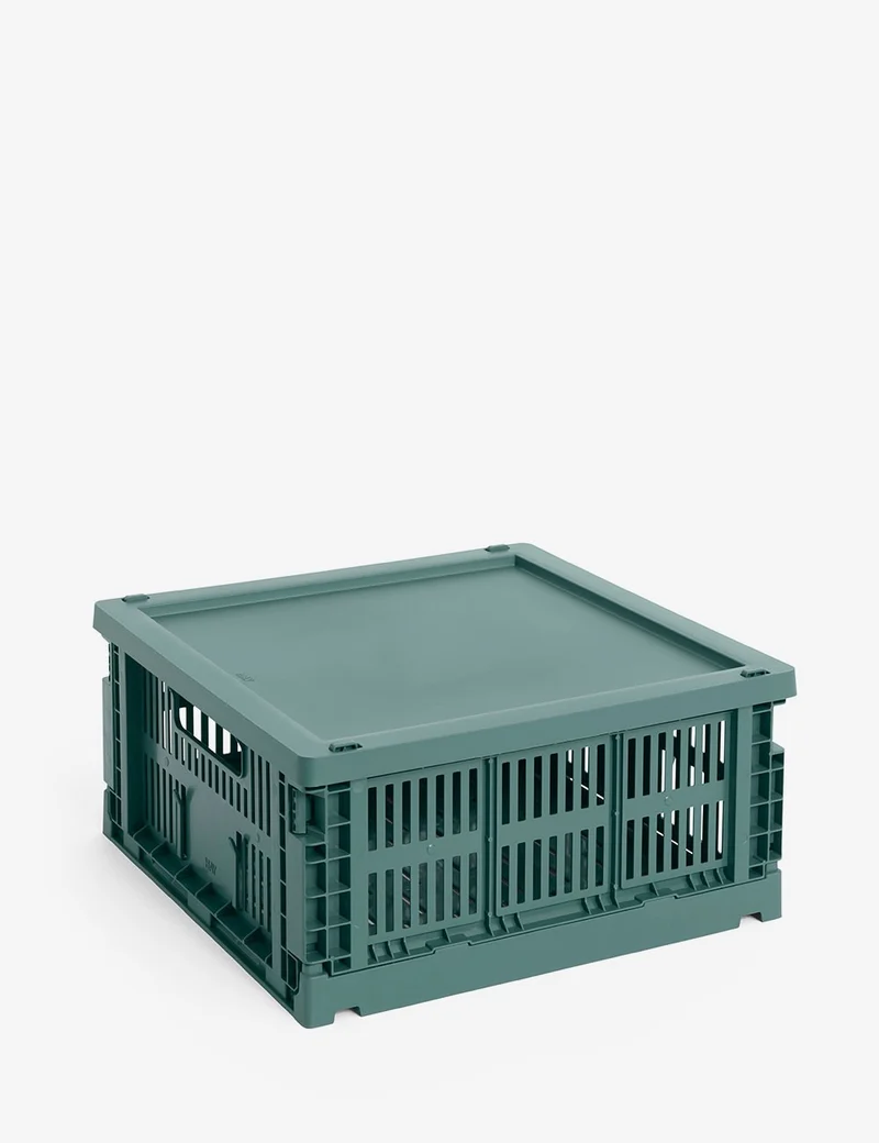 Tapa plástico HAY Colour Crate M Square/Cube