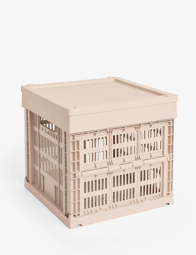Tapa plástico HAY Colour Crate M Square/Cube