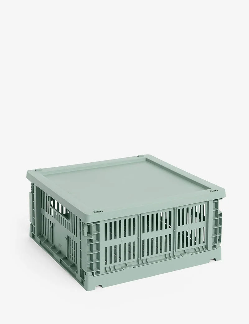 Tapa plástico HAY Colour Crate M Square/Cube