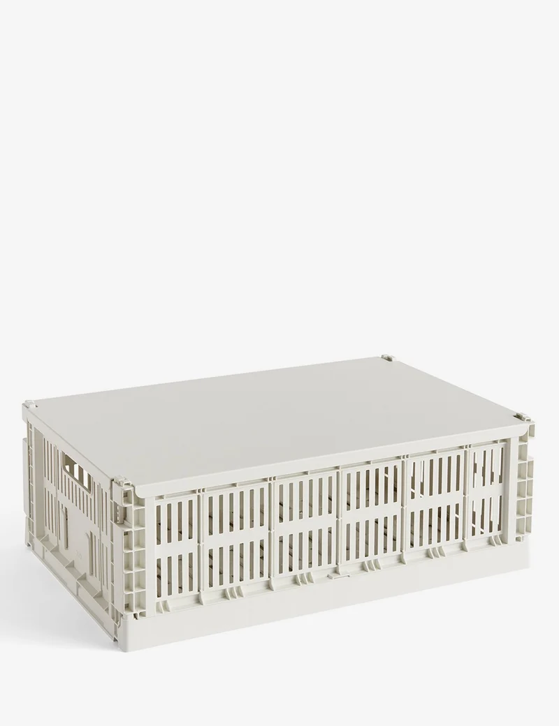 Tapa metálica HAY Colour Crate L