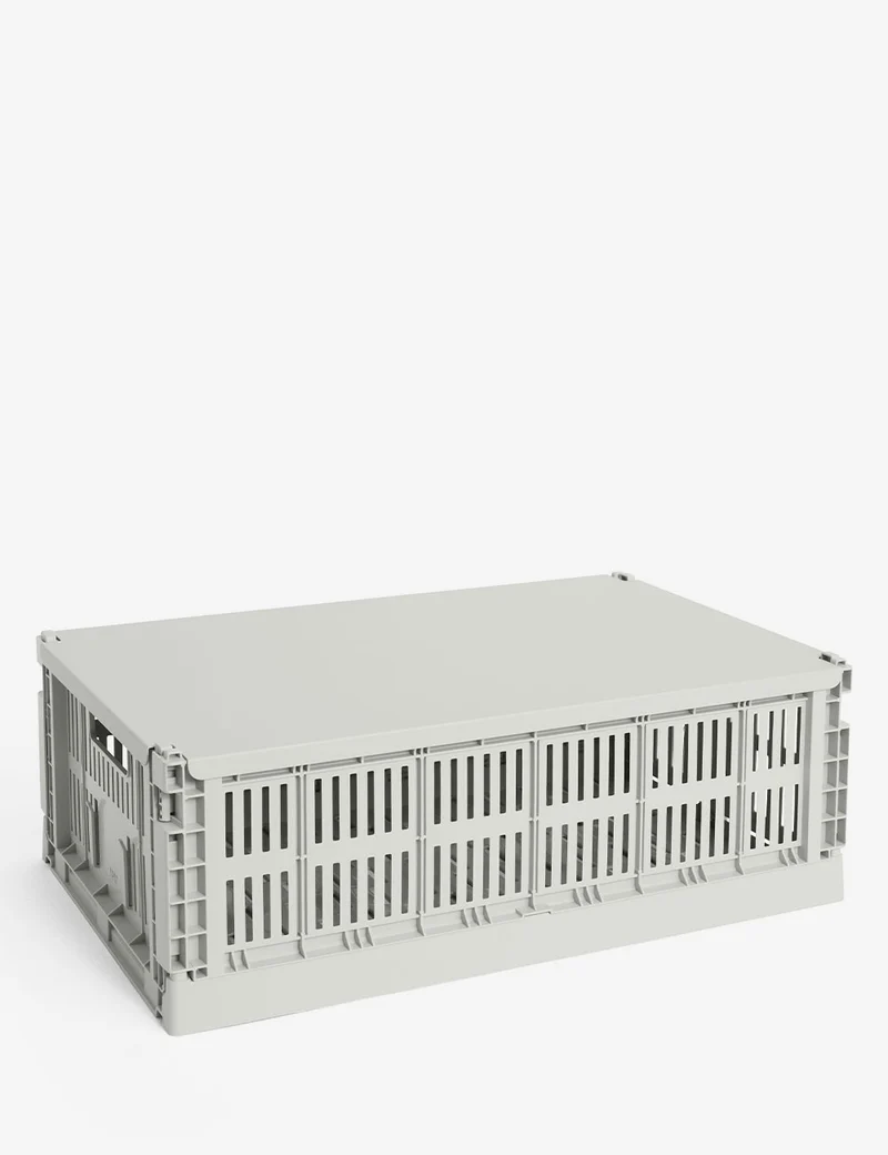 Tapa metálica HAY Colour Crate L