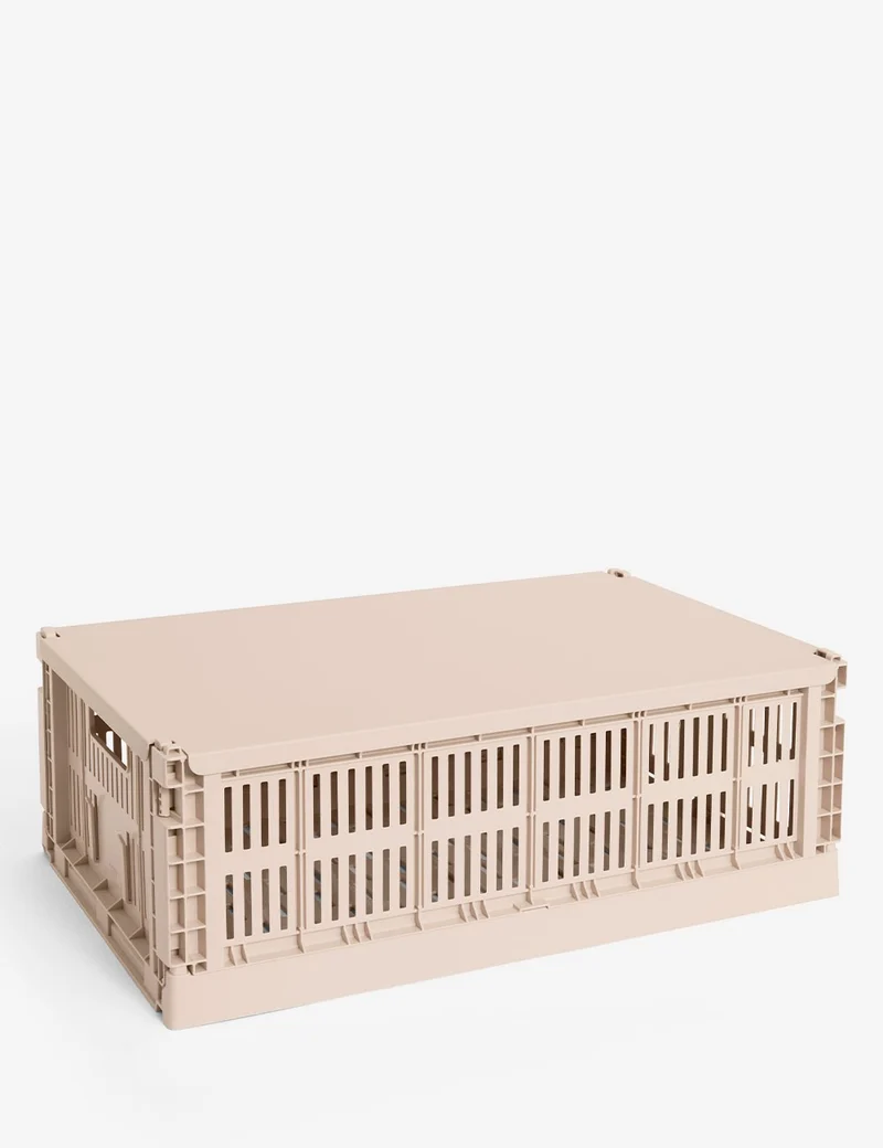 Tapa metálica HAY Colour Crate L
