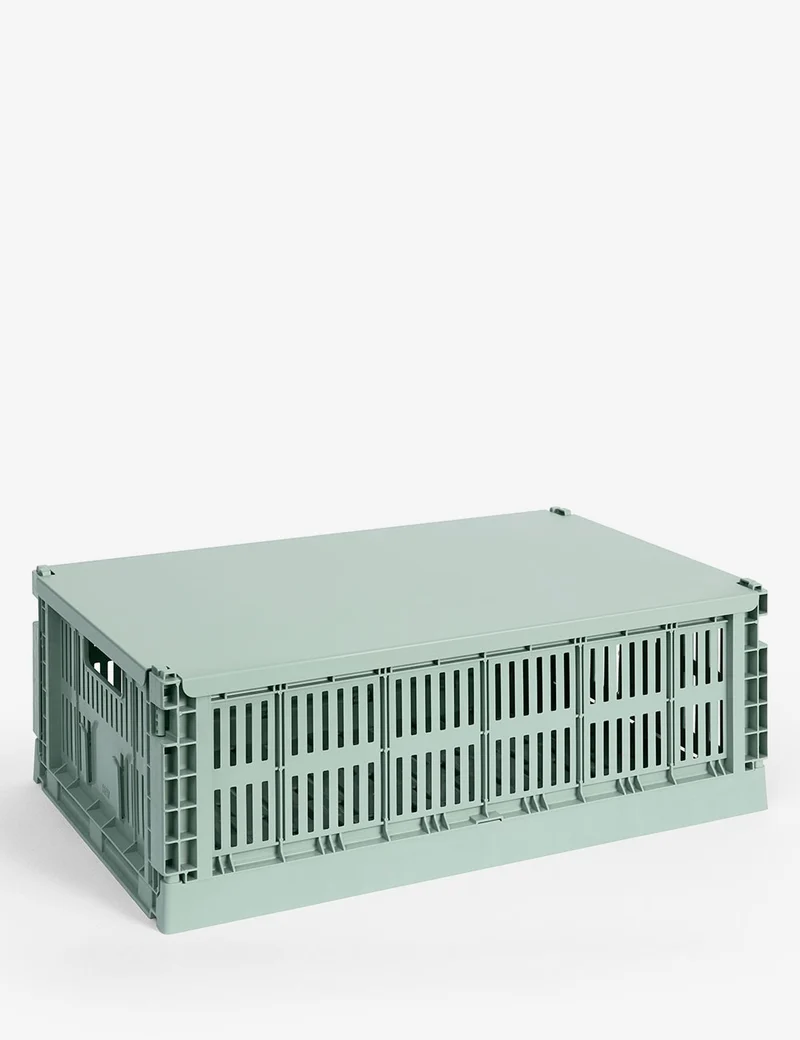 Tapa metálica HAY Colour Crate L