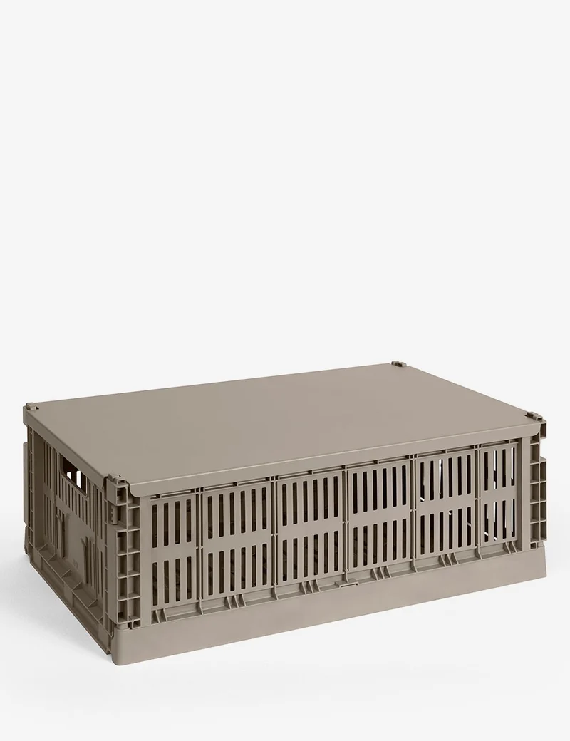 Tapa metálica HAY Colour Crate L