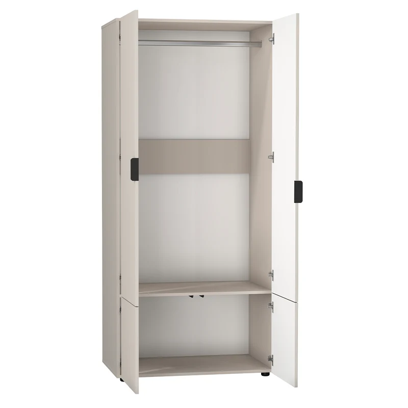 Armoire 4 portes Soly Cachemire