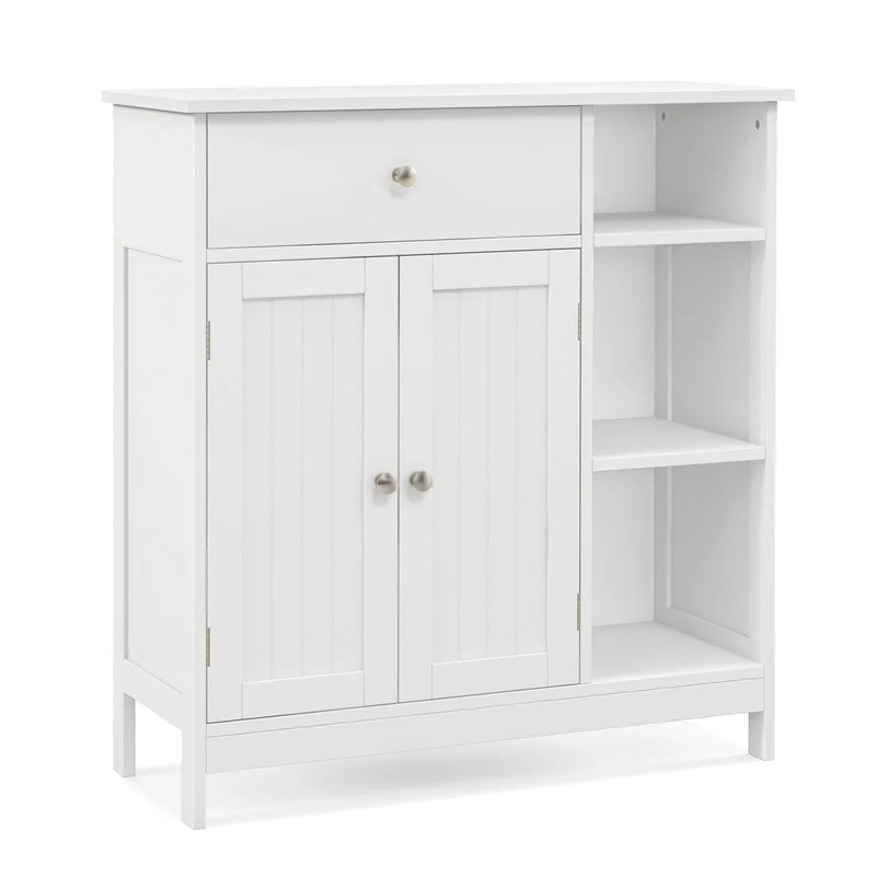 Bathroom Cabinet With Drawer, White