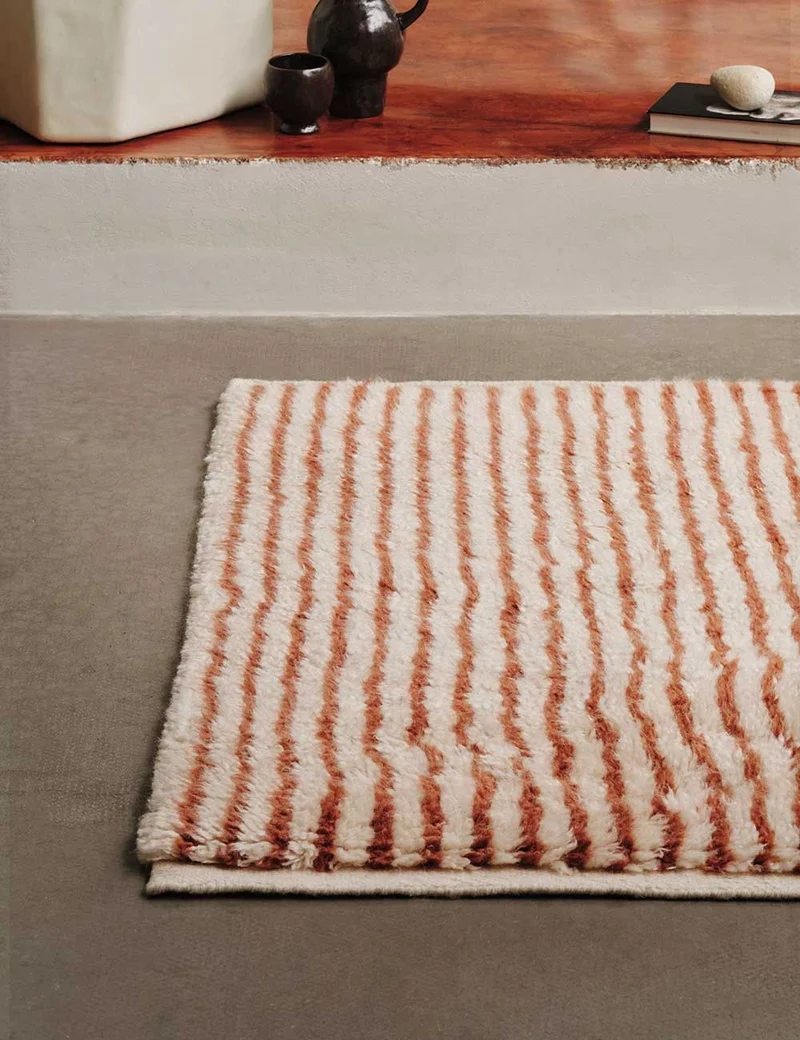 kami knotted rug
