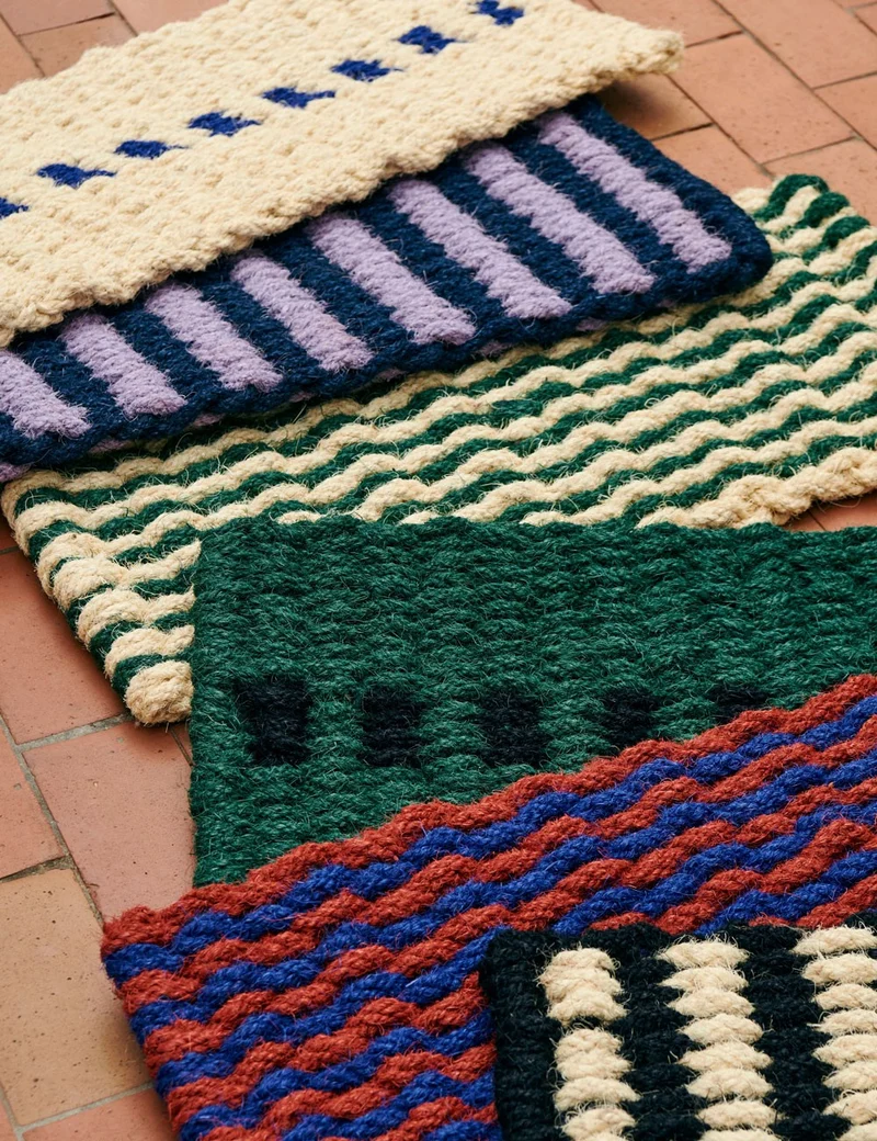 coco door mat dot