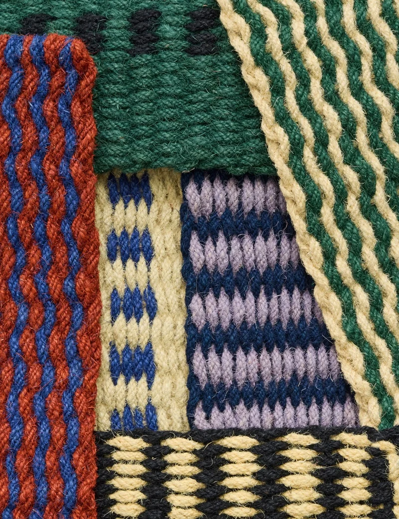 coco door mat stripe