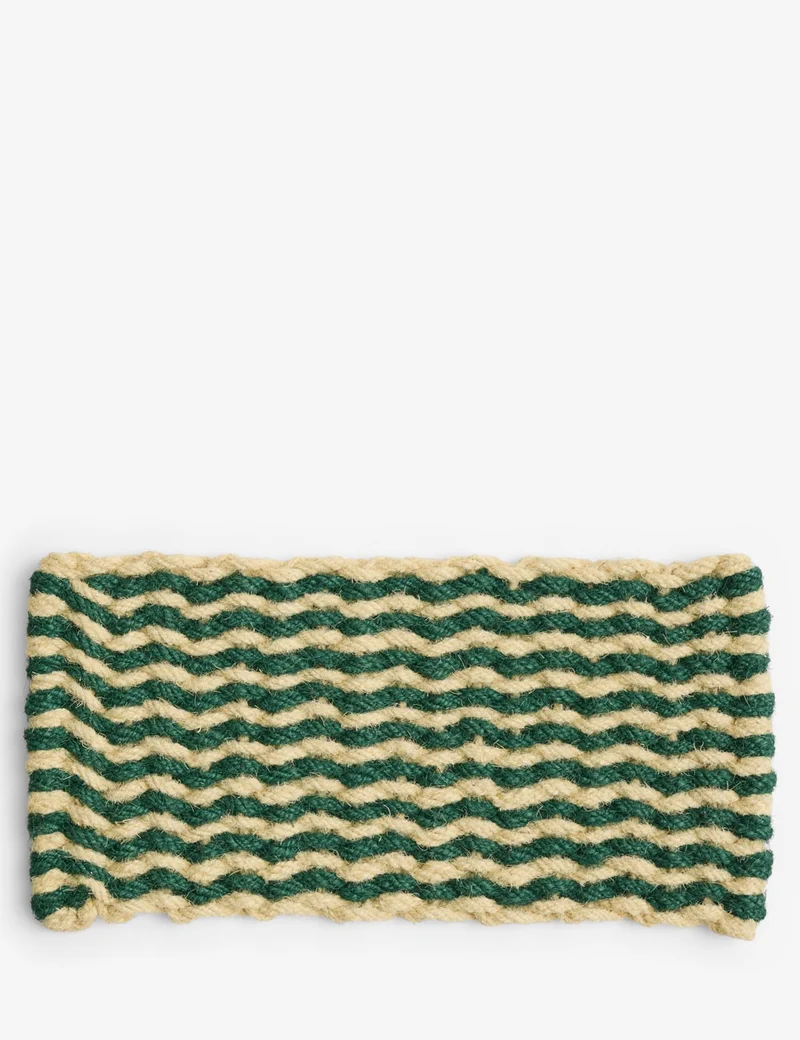 coco door mat stripe wave
