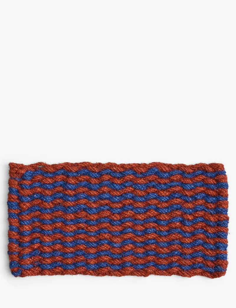 coco door mat stripe wave