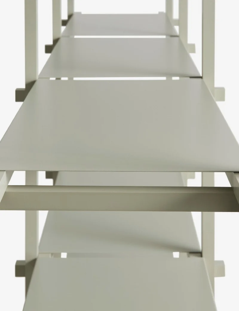 woody shelving low