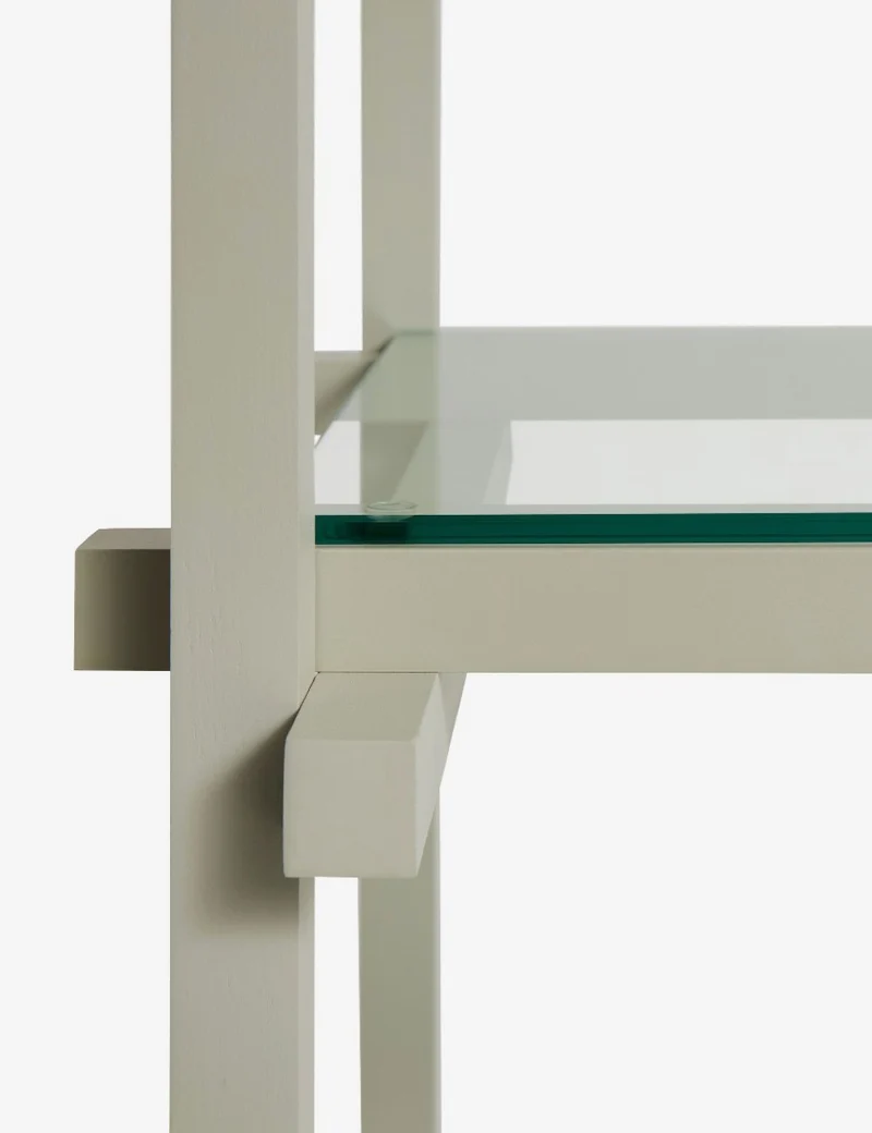 woody shelving column low