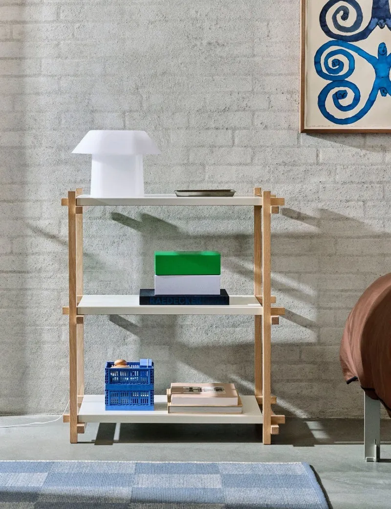 woody shelving column low
