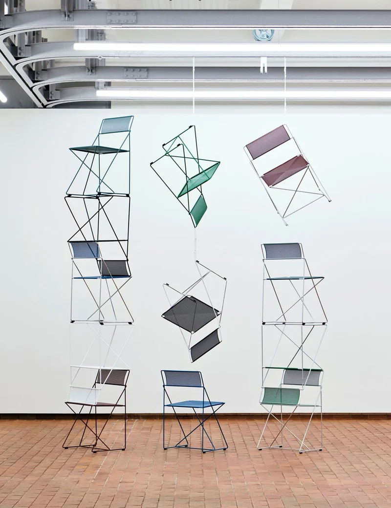 x-line chair galvanised