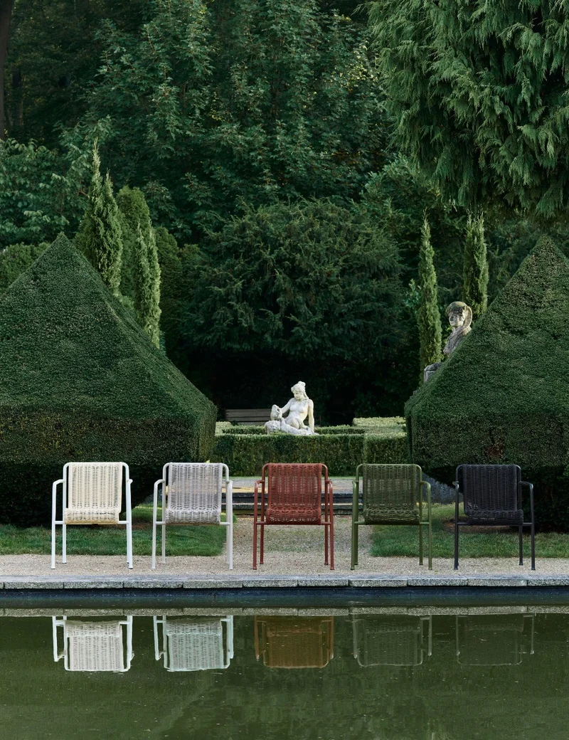 Palissade Cord dining armchair