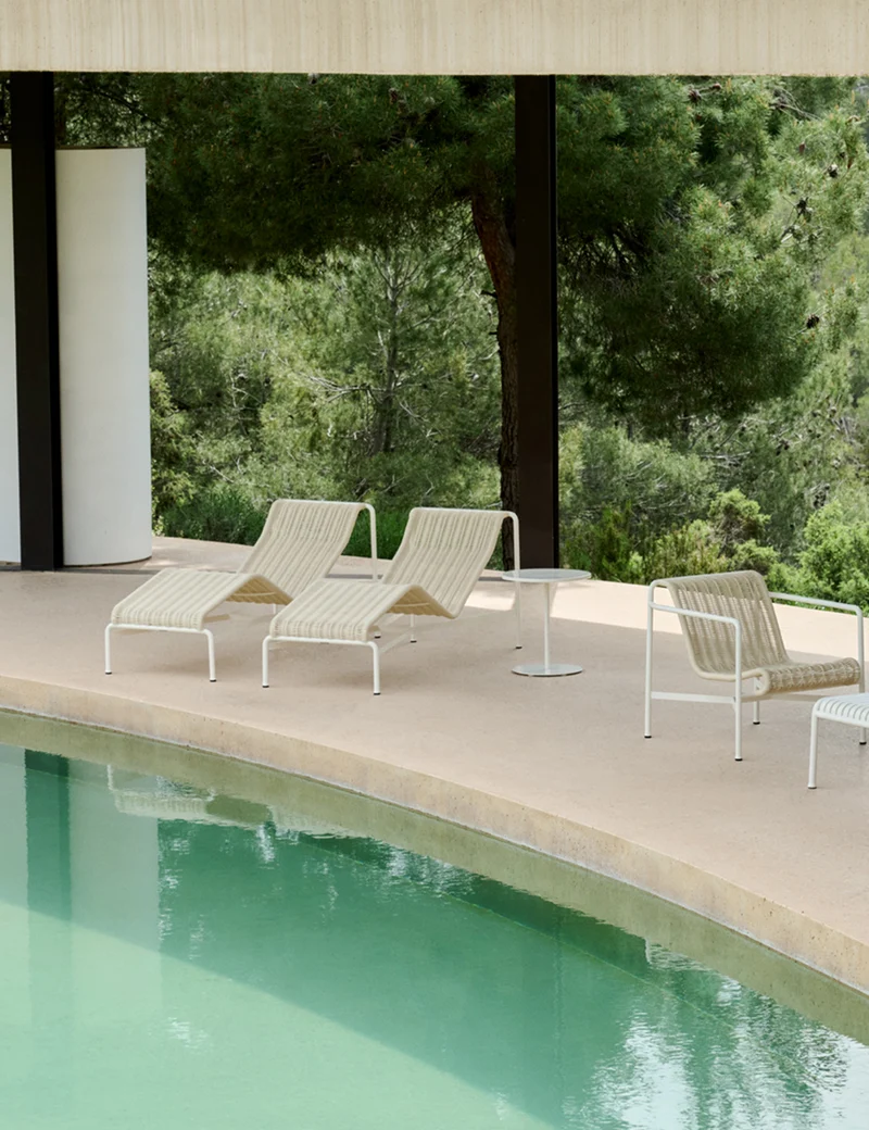 Palissade Cord lounge chair low