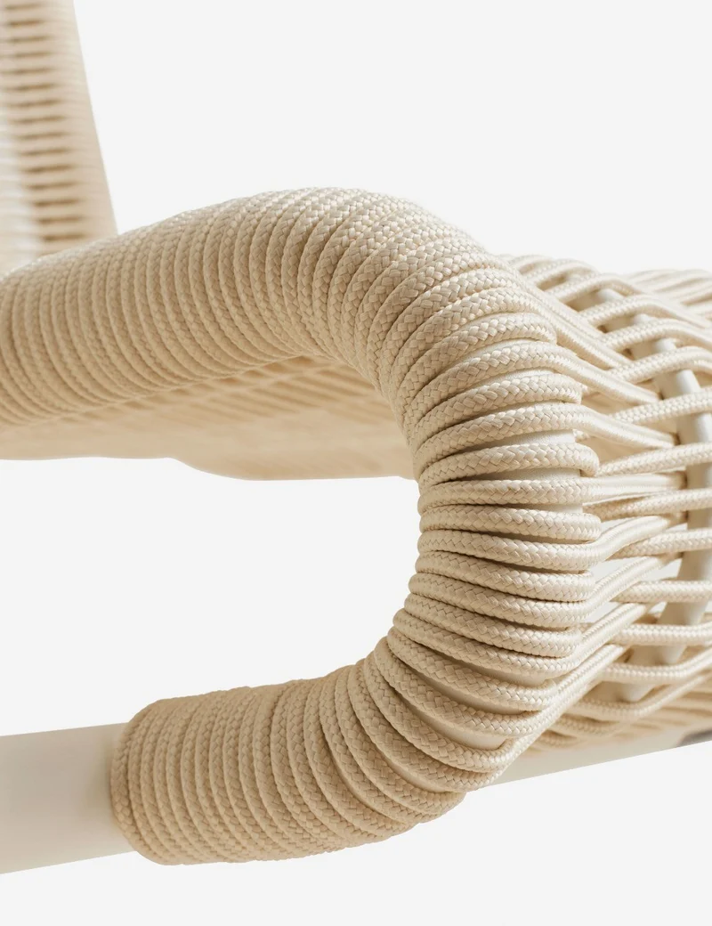 Palissade Cord lounge chair low