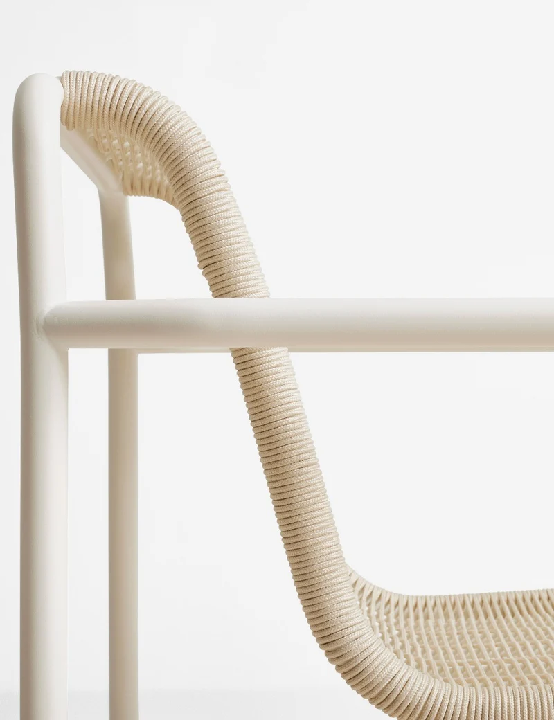 Palissade Cord lounge chair low