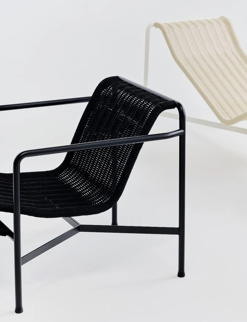 Palissade Cord lounge chair low