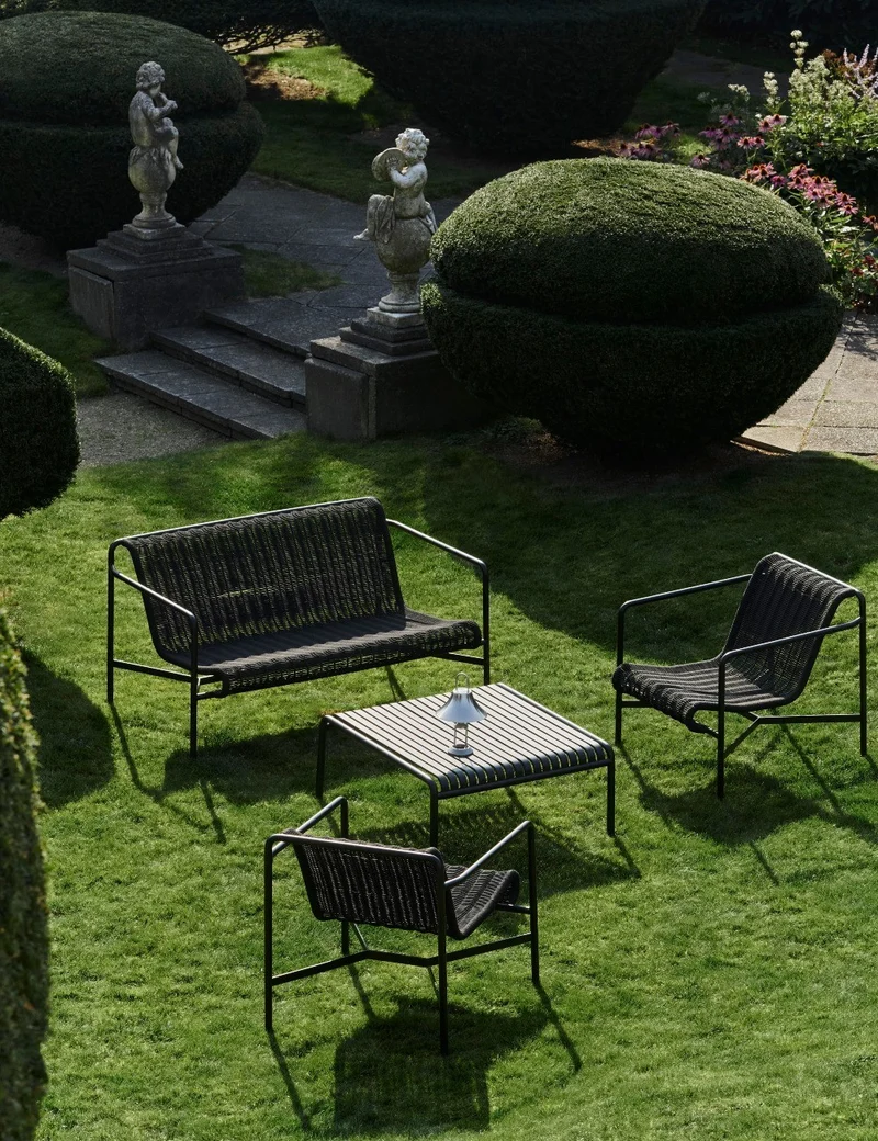 Palissade Cord lounge chair low