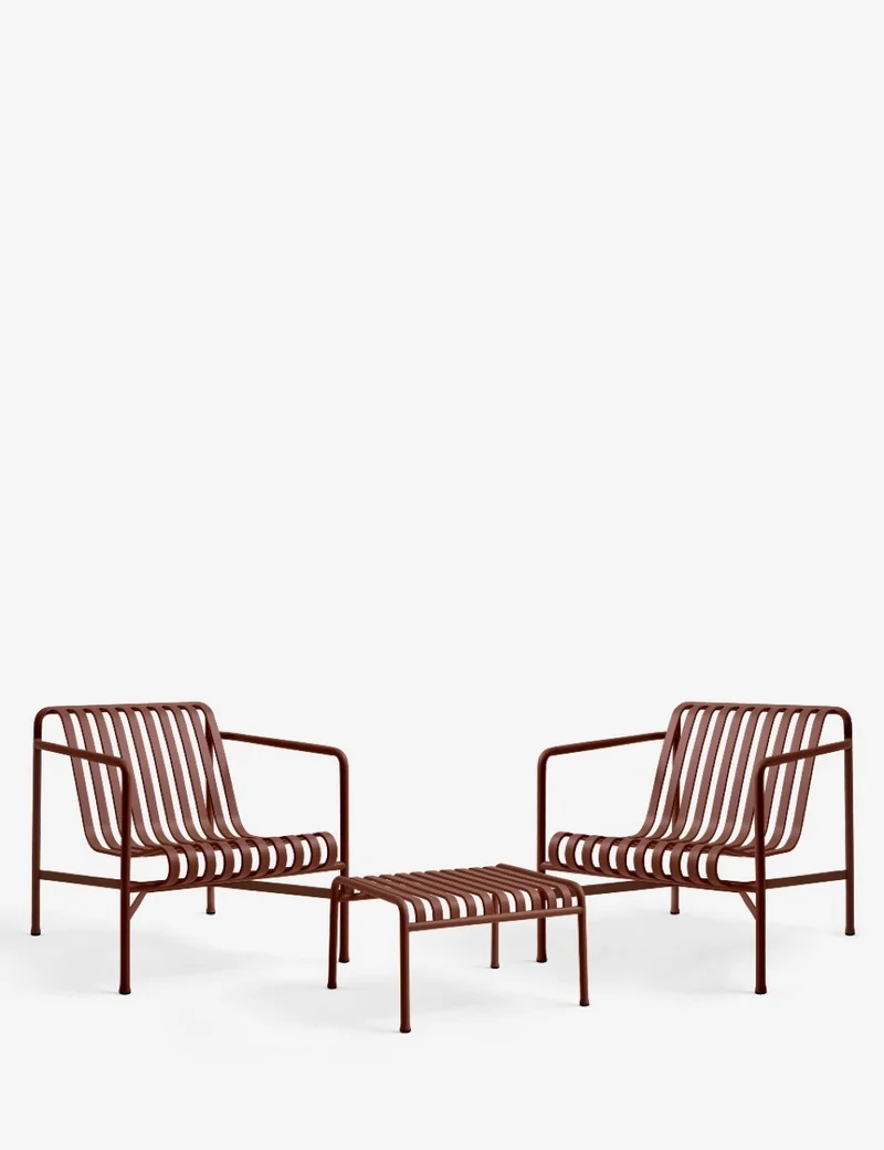 Palissade lounge chair low
