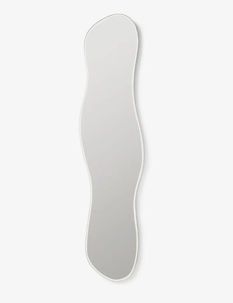pond mirror full size brass