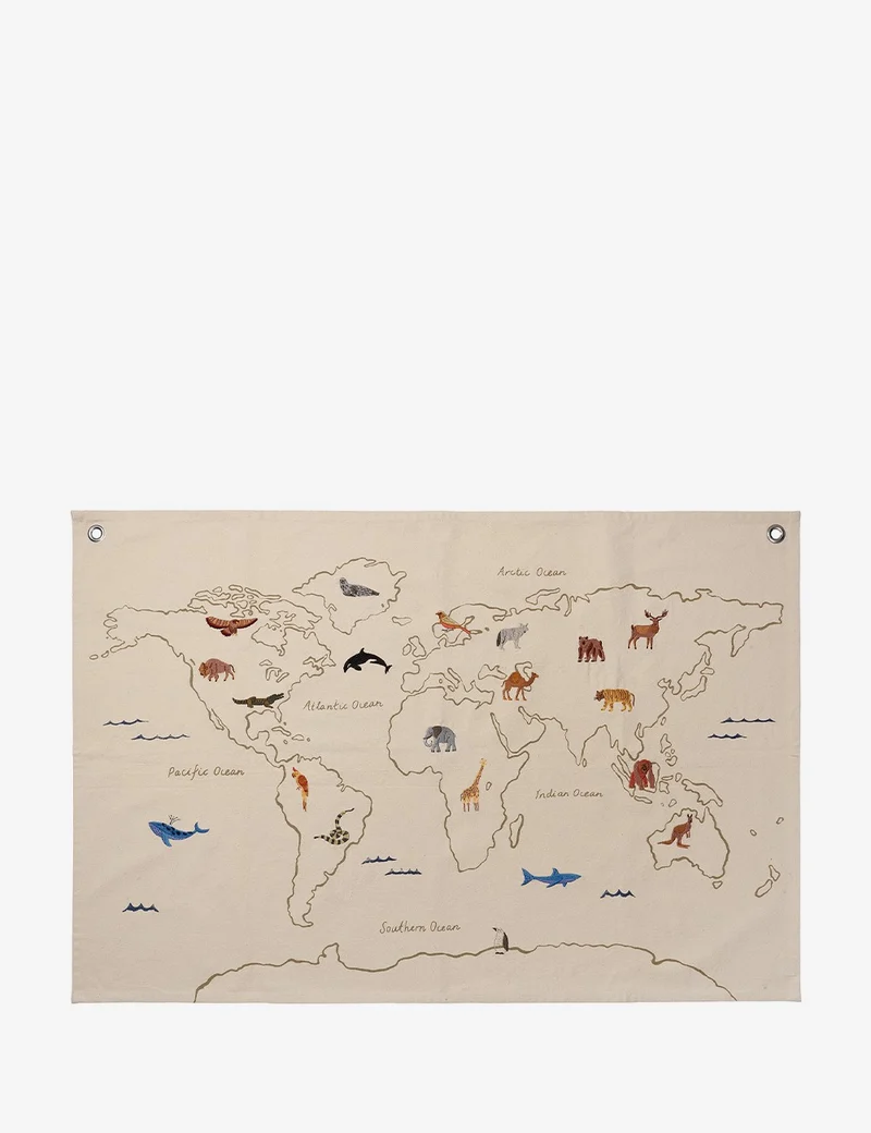 the world textile map