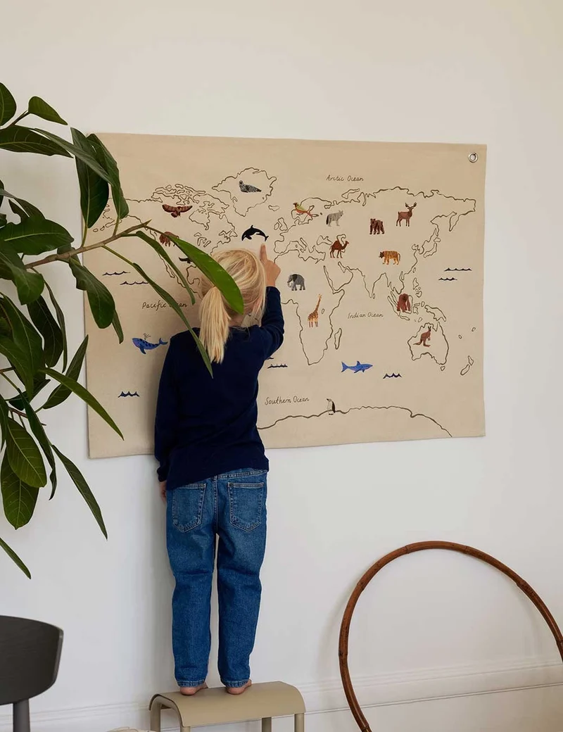 the world textile map