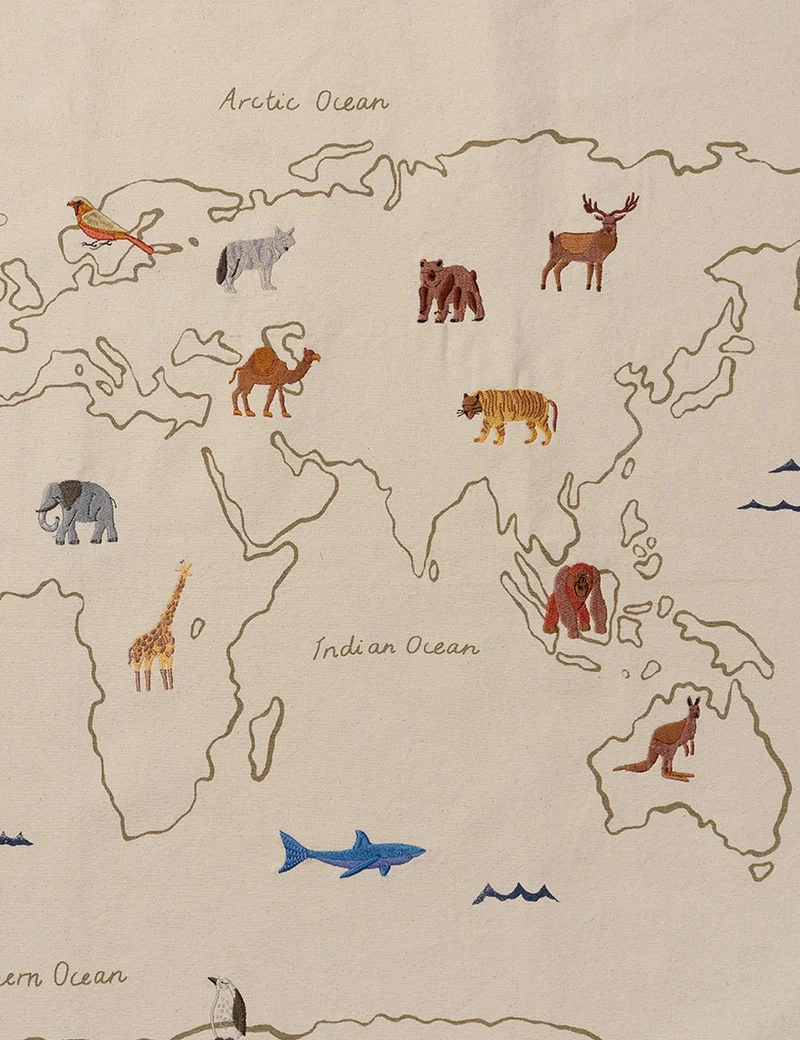 the world textile map
