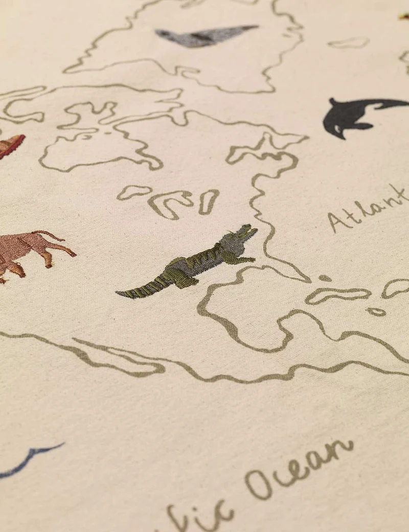 the world textile map