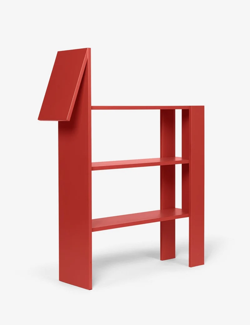 horse bookcase