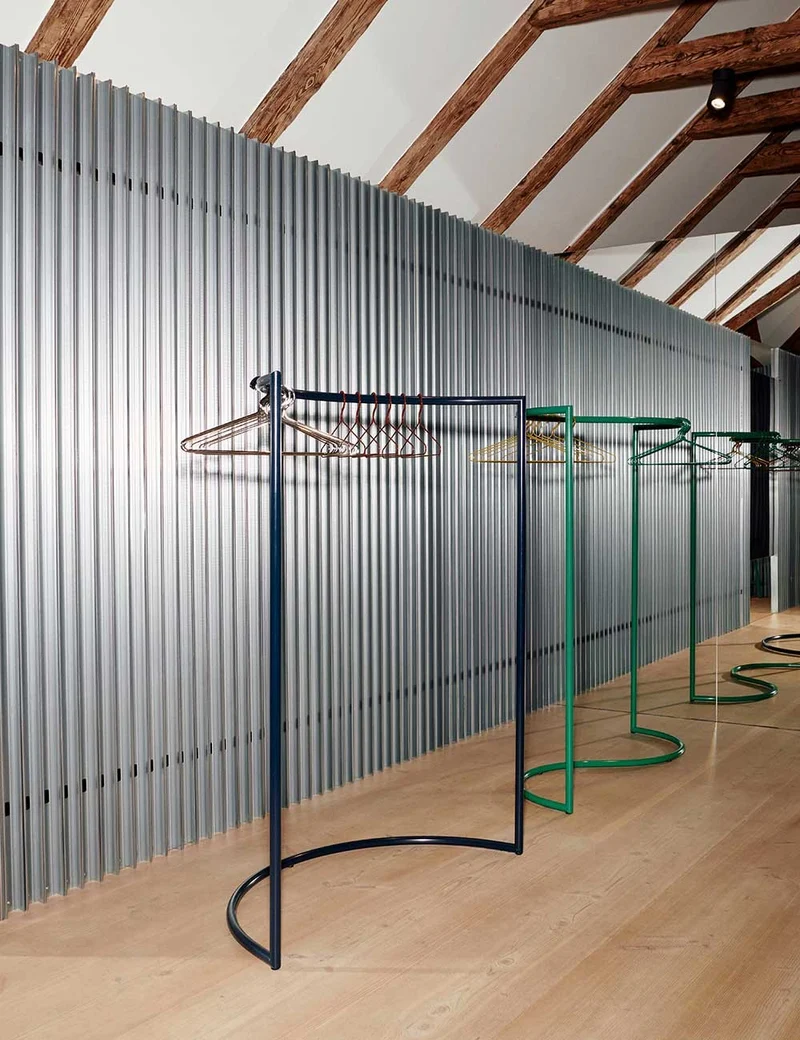 colour rack c shape
