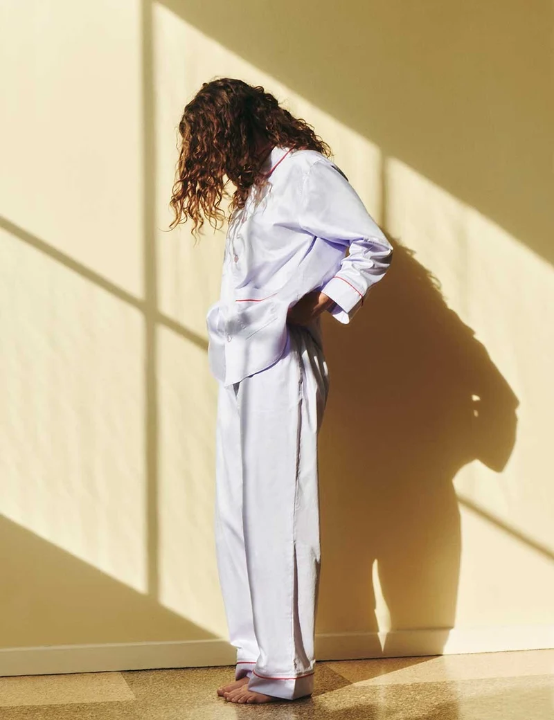 outline pyjama l/s shirt