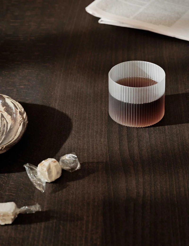 set vasos ripple low 4 set