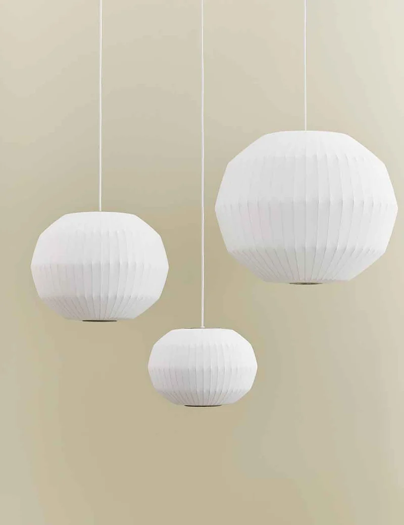 nelson angled sphere pendant