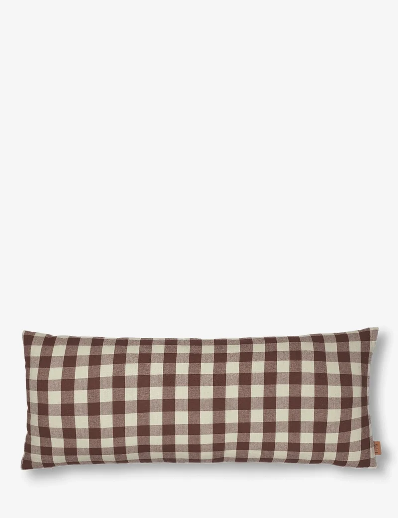 bothy check cushion