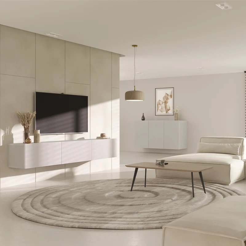 Buffet mural 3 portes Idao Blanc