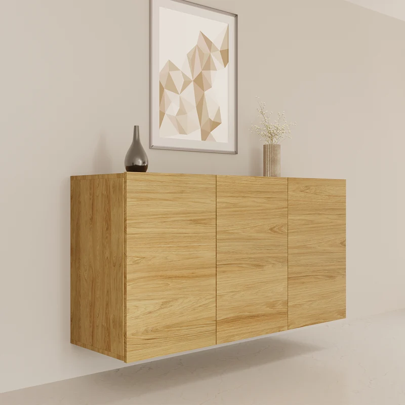 Buffet mural 3 portes Idao Bois