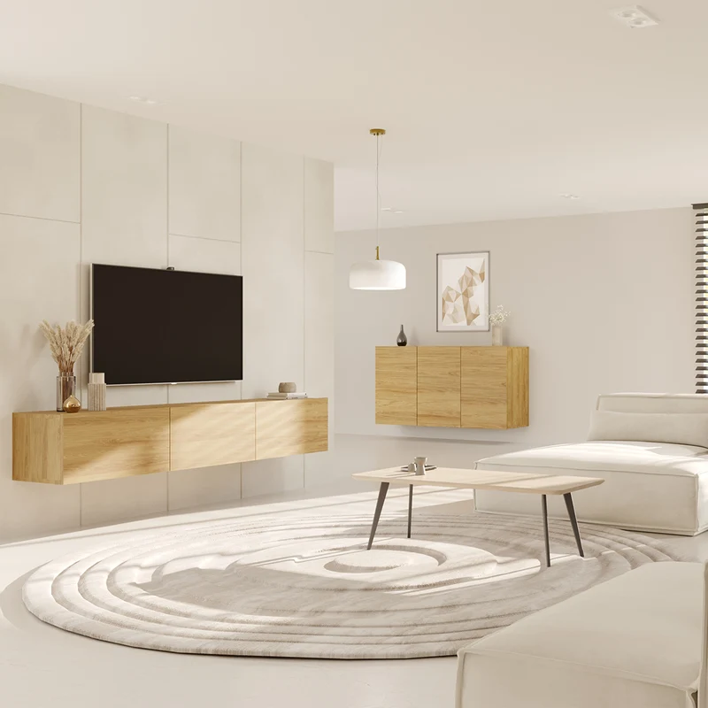 Buffet mural 3 portes Idao Bois