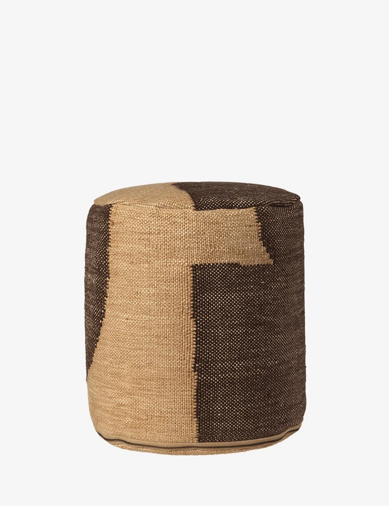 forene cylinder pouf