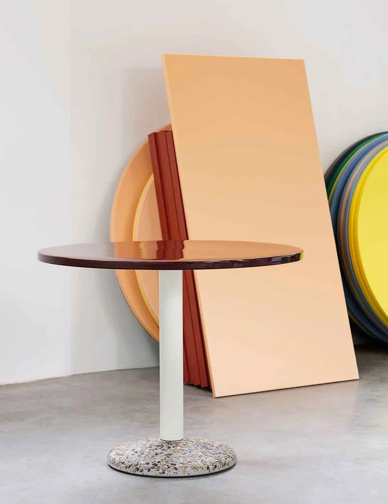 ceramic table ø90
