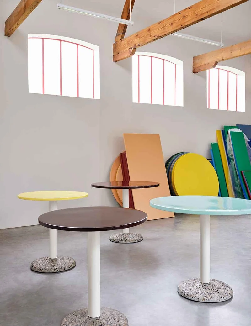 ceramic table ø70