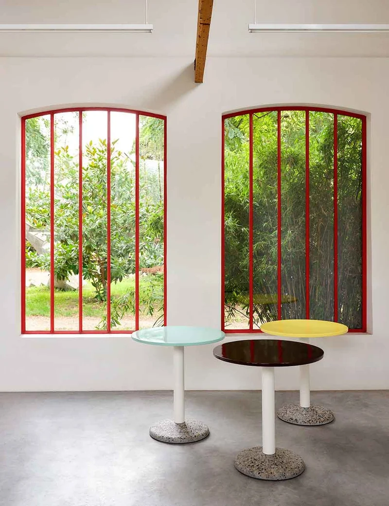 ceramic table ø70