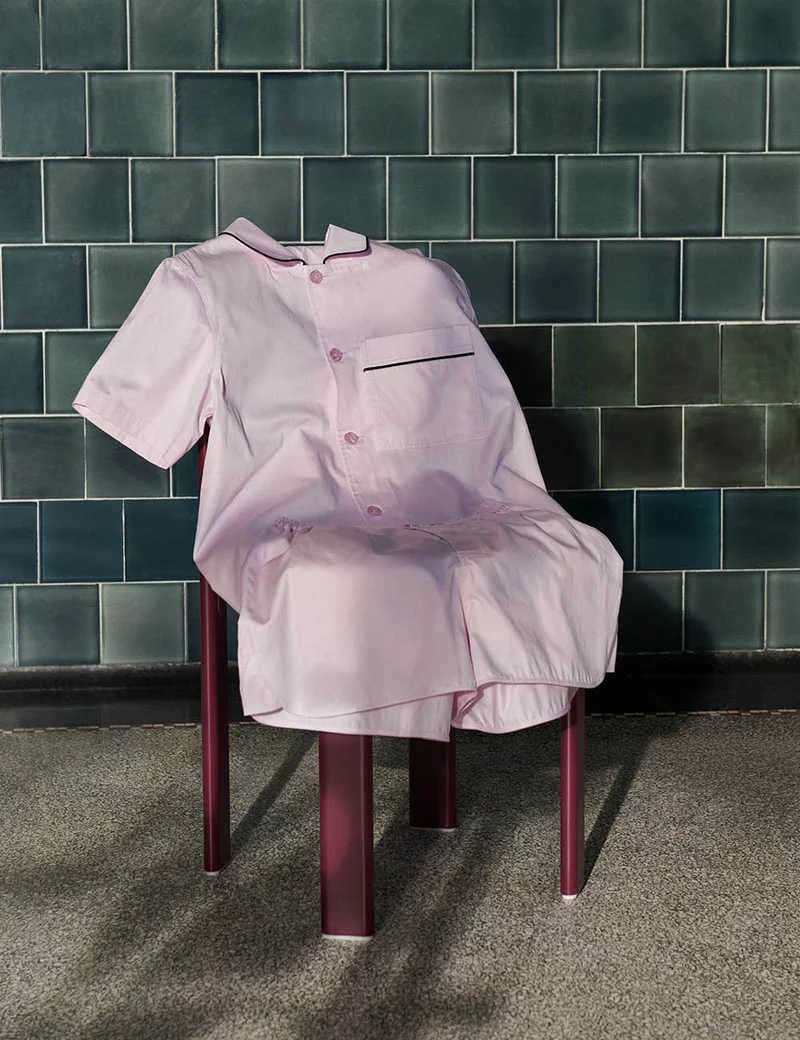 outline pyjama s/s shirt