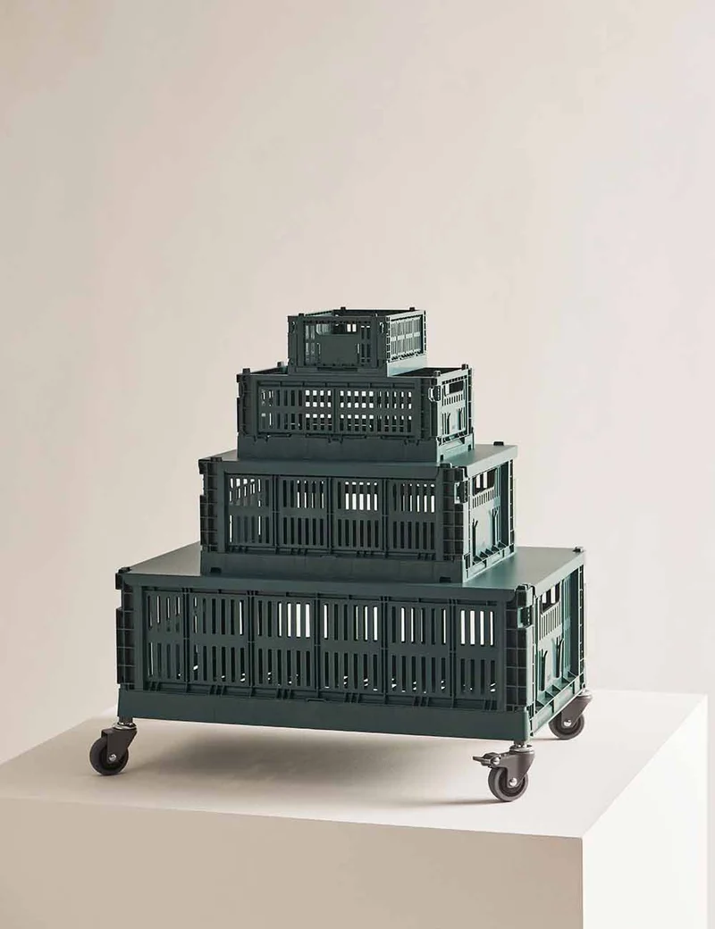 Ruedas HAY Colour Crate L/LSquare/XL