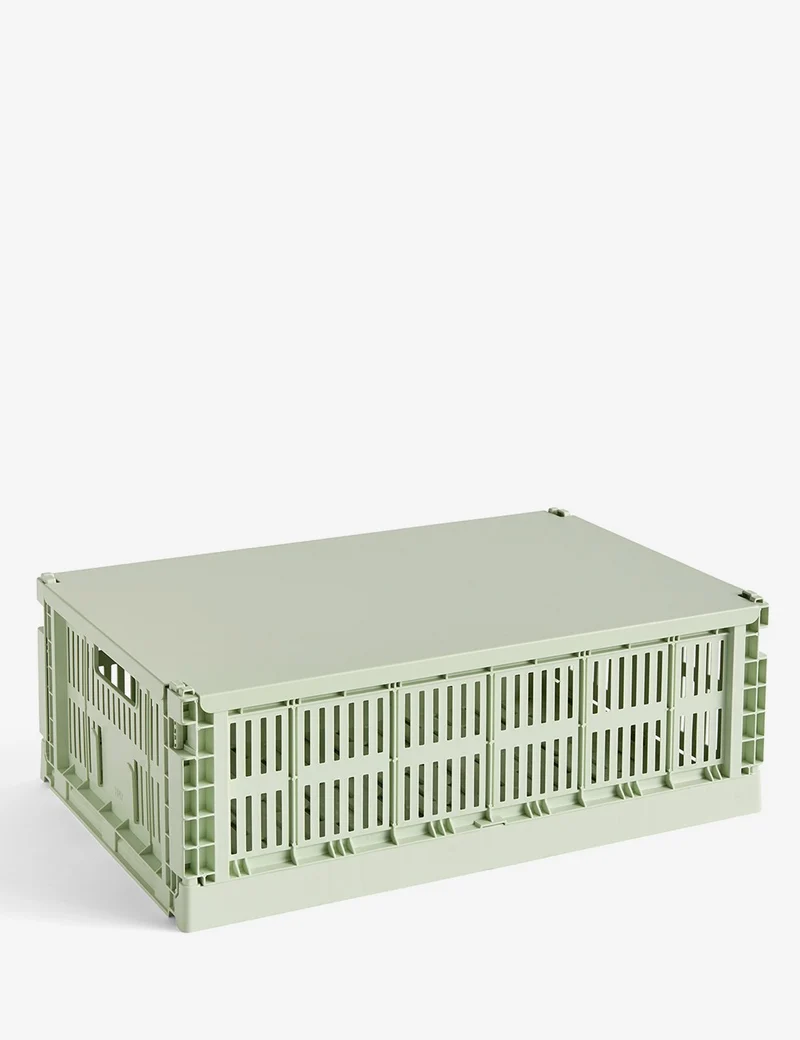 hay colour crate lid l