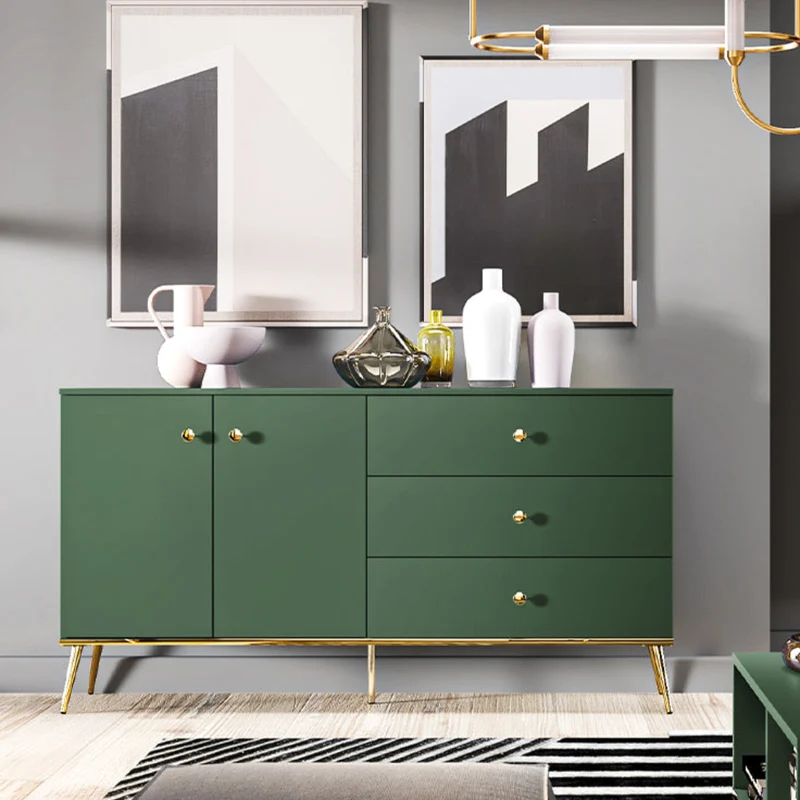 Buffet 2 portes 3 tiroirs Thalia Vert