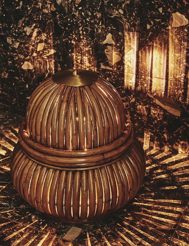 bohemian 72 floor lamp