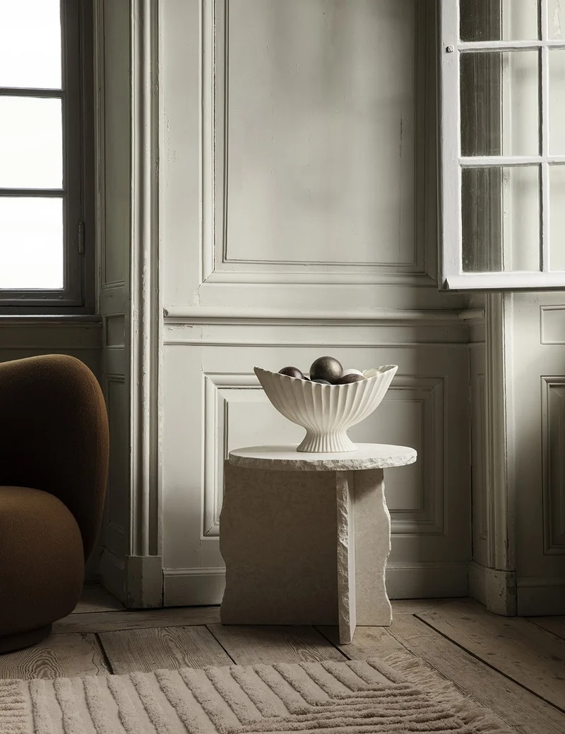 mineral sculptural table